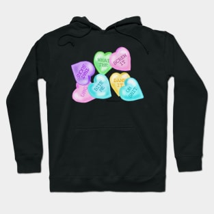 Valentines Bad Day Heart Candy Hoodie